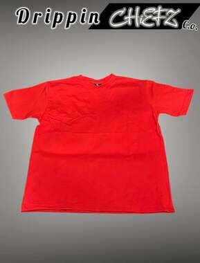 🔥 Premium Thick Solid Red Tee'z 🔥 Men's Size [ M,XL,3XL ]1 For $10 & 2 For $20